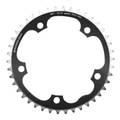 CHANRING FOR ROAD BIKE-5 arms- 42T. Ø130 "INNER" BLACK -ALUMINIUM- 7075 STRONGLIGHT 9/10 Speed (SHIMANO TYPE)