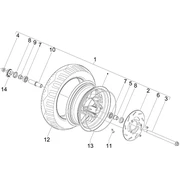 Roue avant