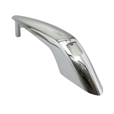 CRETE DE GARDE-BOUE AVANT (L154) LOGO CHROME ORIGINE PIAGGIO 125-250-300 VESPA GTS 2009>2016  -650263-