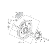 Roue arrière I