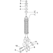 Suspension arrière - Amortisseur/s