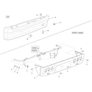 Couvercle arrière - Pare-boue