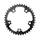 CHAINRING FOR ROAD BIKE- 5 Arms- 36T.Ø 110 -INNER- GREY ALU 7075 TA SYRIUS (SHIMANO TYPE) 10/11 SPEED-.