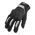 GLOVES - SPRING/SUMMER- ADX DENVER BLACK/WHITE EURO 10 (L) (APPROVED EN 13594:2015)