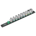 DOUILLE WERA 8790 HMC ZYKLOP 1/2 IMPERIAL (POUCES) (SET 9 PIECES)  -MARQUE ALLEMANDE POUR LES ATELIERS-