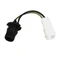 BULB HOLDER + WIRING "PIAGGIO GENUINE PART" 50-125 FLY, LIBERTY, VESPA LX, 125-250-300 VESPA GTS, 250-300-400-500 BEVERLY -638563