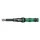 CLE DYNAMOMETRIQUE WERA CLICK TORQUE A5 CARRE 1/4 SERRAGE DE 2,5 A 25 Nm NOIR/VERT (DEBRAYABLE) (VENDU A L'UNITE) -MARQUE ALLEMANDE POUR LES ATELIERS