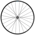 WHEEL FOR ROAD BIKE 700 SHIMANO RS370 DISC CENTERLOCK AXLE 12/100mm FRONT-BLACK (RIM HEIGHT 23mm) TUBELESS