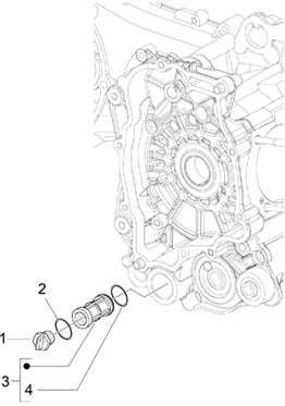 Couvercle volant magnetique - Filtre à huile
