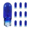 AMPOULE/LAMPE STANDARD 12V  1,7W CULOT W2,2x5,2d NORME W1,2W BLEU (COMPTEUR) (BOITE DE 10)  -P2R-