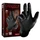 GANTS ATELIER NITRILE ECAILLES DE POISSON RESISTANT AUX PRODUITS CHIMIQUES, AUX HUILES, A L'ESSENCE NOIR T10 (XL) (BOITE DE 50)