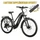 VELO ELECTRIQUE/VAE CITY 28 LEADER FOX BARNET FEMME GRIS 9V MOTEUR CENTRAL BAFANG M510 36V 95Nm BATTERIE 20Ah (18'' - H46cm - TAILLE M - POUR ADULTE DE 168cm à 178cm)