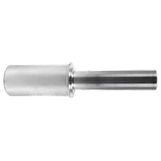 ADAPTATEUR/BROCHE DE LEVE/BEQUILLE MOTO STAND ARRIERE MONOBRAS POUR DUCATI 1098, 1200 MONSTER, 1200 MULTISTRADA, 939 SUPERSPORT ACIER ARGENT DIAM 40,5 mm  -P2R-