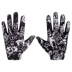 GANTS VELO VTT LONG GIST FASTER DECO COOL M (PAIRE SUR CARTE) SANS VELCRO COMPATIBLE ECRAN TACTILE -5551