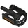 FLAT PEDAL FOR MTB- -RESIN-P2R JUNIOR/KID -BLACK- 9/16" (PAIR)