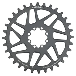 PLATEAU VTT DIRECT MOUNT 8 TROUS POUR SRAM X01/XX1 STRONGLIGHT MONO ALU HT3 NOIR 32DTS - 12V. NARROW WIDE