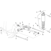 Suspension ar. - Bielle