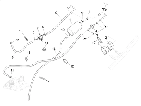 Système anti-évaporation