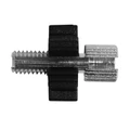 VIS CREUSE TENDEUR DE CABLE 50 A BOITE DIAM M6 - LONG 18mm TETE 7x9 AVEC MOLETTE NYLON -DOMINO