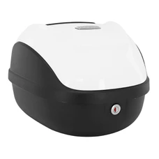 TOP-CASE 32L "PIAGGIO GENUINE PARTS" 50-125-150 LIBERTY/MEDLEY 2016> WHITE 544 (WITHOUT PLATE) -CM271122