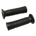 GRIP- DOMINO ORIGINAL- SCOOT/MOPED 1990 BLACK 122mm CLOSED END (PAIR)