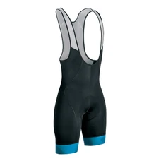 CUISSARD COURT GIST CLIMBER A BRETELLES FOND 3 DENSITY NOIR BORDS BLEU M -5114