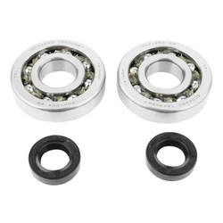 BEARING FOR CRANKSHAFT+SEALS FOR MOPED PEUGEOT 50 FOX (KIT SC04A47CS TPI POLYAMID/ NITRILE SEAL) - P2R