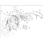 Coffre avant - Contre-tablier