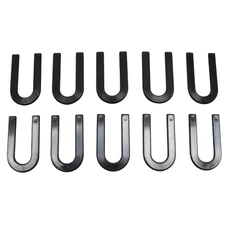LETTER FOR LICENSE PLATE TIFLEX ALUMINIUM 45mm U (SOLD PER 10)