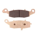 PLAQUETTE DE FREIN CL BRAKES POUR KAWASAKI 650 ER-6N 2006>, 650 VERSYS 2007>, 1100 ZEPHIR 1997> / SUZUKI GSX 600 F, 650 V-STROM AV DROIT (1 JEU DE 2 PLAQUETTES) (2384 A3+ TOURING METAL FRITTE)