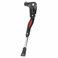KICKSTAND FOR BICYCLE (REAR) NEWTON 24-28'' ADJUSTABLE ON REAR WHEEL CENTRE - ALUMINIUM BLACK