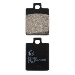 PLAQUETTE DE FREIN BREMBO POUR PIAGGIO 50 LIBERTY 1997>2014 AV, 300 MP3 2010>2019 AV/SYM 125 SYMPHONY S 2011>2017 AR/PEUGEOT 125 TWEET EVO 2014>2017 AR (SCOOTER CARBONE CERAMIQUE) -07067CC