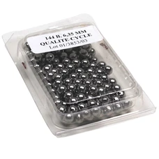 BILLE ACIER 6,350mm (1/4'') (1 GROSSE de 144 BILLES)