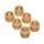 VARIATOR ROLLER "PIAGGIO GENUINE PART" 50 FLY 4 stroke, NRG, VESPA LX 4 stroke, VESPA SPRINT 4 stroke, VESPA S 4/APRILIA SR/GILERA RUNNER  (SET OF 6)  -CM1102035-