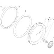 Roue avant