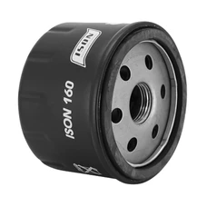 FILTRE A HUILE MOTO ADAPTABLE BMW 650 F GS, 800 F GS, 1200 K RS, 1300 K R, 1000 S RR, R1250 GS / HUSQVARNA 900 NUDA (76x62mm) (EQUIVALENT HF160) -ISON 160