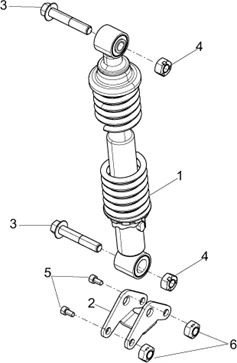 Suspension arriere