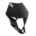 PLAQUE PHARE/TETE DE FOURCHE 50 A BOITE ADAPTABLE BETA 50 RR 2012> NOIR -P2R