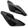 COQUE AR SCOOT REPLAY DESIGN POUR MBK 50 NITRO 1997>2012/YAMAHA 50 AEROX 1997>2012 NOIR (PAIRE)