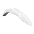 FRONT MUDGUARD FOR DERBI 50 SENDA XTREME 2018>/GILERA 50 RCR 2018>, SMT 2018>/APRILIA 50 SX 2018> GLOSS WHITE