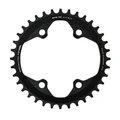 CHAINRING FOR MTB - 4 Arms- SINGLE 36T.Ø 96 TA ONE - ALUMINIUM MATT BLACK- FOR SHIMANO SLX7000/ XT8000/ XTR9000 10/11/12SPEED.Except for Shimano chain 12 speed.