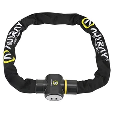 ANTIVOL A CHAINE AUVRAY C-BLOC PRO ALERT 1.00M MAILLON DIAM 10mm AVEC ALARME SONORE (3 CLES)