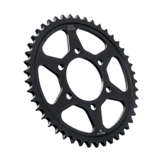 COURONNE MOTO ADAPTABLE SUZUKI 1200 GSF BANDIT 1995>2005 530 45 DTS ACIER NOIR (DIAM 76/100/10.5) -JT SPROCKETS