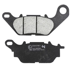 PLAQUETTE DE FREIN NEWFREN POUR YAMAHA 135 CRYPTON 2006>2013 AV, 125 N-MAX 2017> AR, 125 TRICITY 2017> AR, 300 TRICITY 2020> AR (FD0437BE) (ELITE ORGANIQUE)
