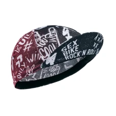CASQUETTE VELO ETE DECO SEX, BIKE, ROCK N ROLL