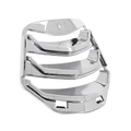 GRILLE DE PROTECTION DE COLONNE DE DIRECTION NOIRE POLIE ORIGINE PIAGGIO 125-300 GTS 2022> -1B009431000K1-