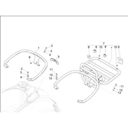 Porte-bagages arrière
