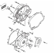 Couvercle carter variateur