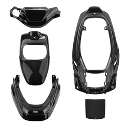 CARROSSERIE/CARENAGE SCOOT ADAPTABLE MBK 50 BOOSTER 1999>2003/YAMAHA 50 BWS 1999>2003 NOIR BRILLANT (KIT 5 PIECES) -P2R