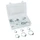 COLLIER DE SERRAGE METAL A CREMAILLERE 6 TAILLES DE 20 à 44mm  (ASSORTIMENT)  (COFFRET DE 26 PIECES)  -P2R-